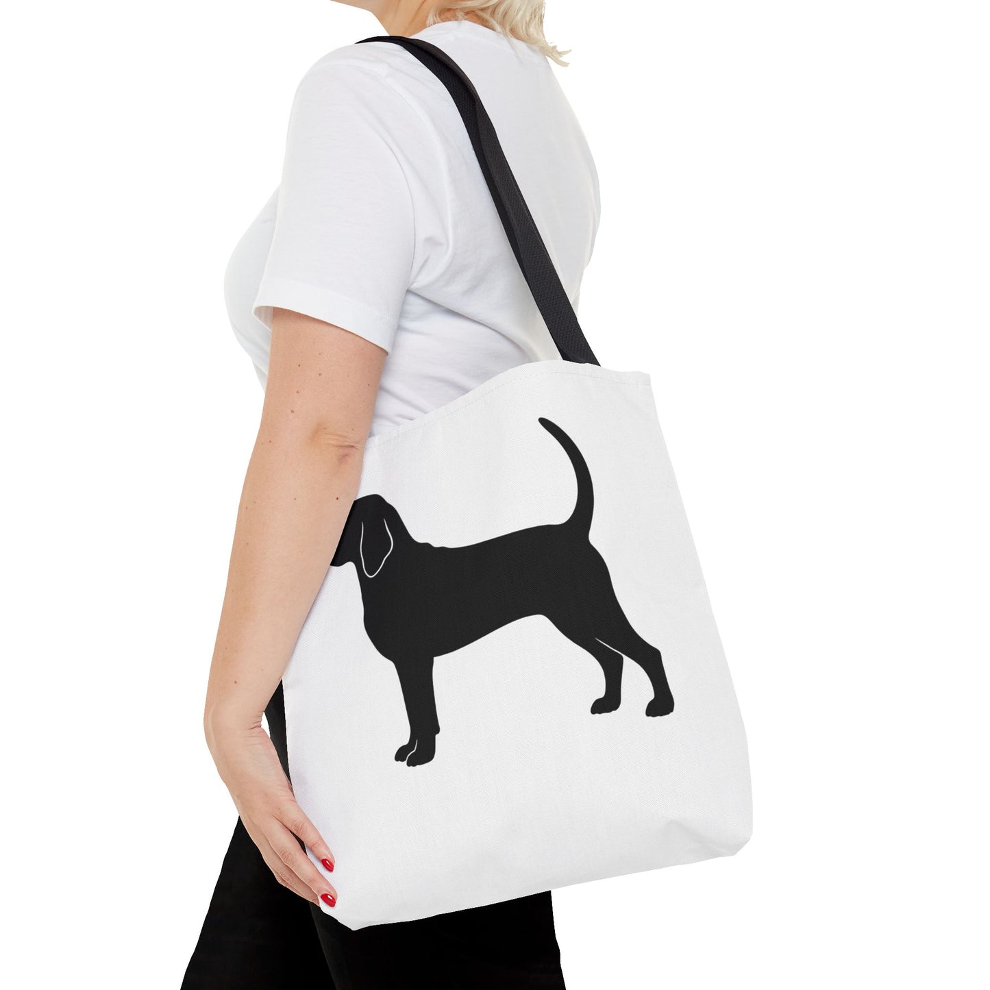 Bloodhound Silhouette Tote Bag
