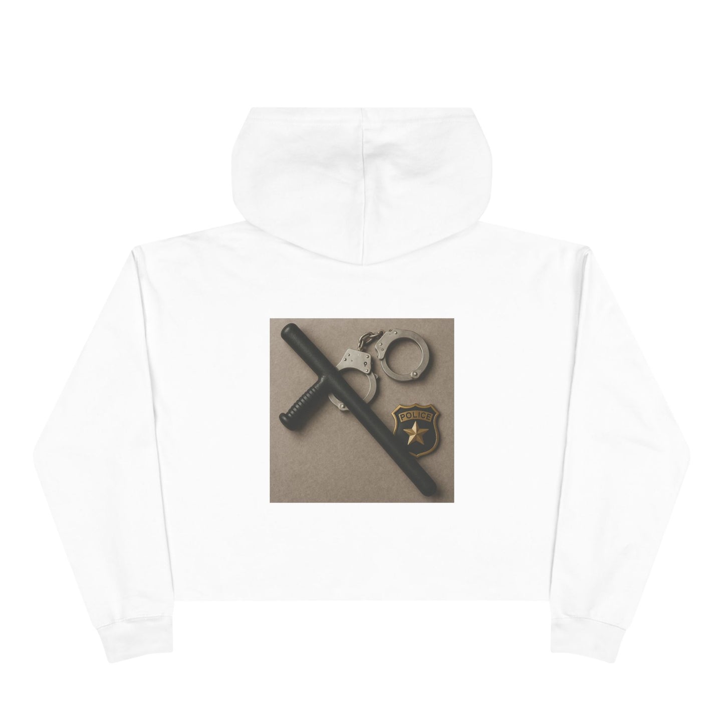 Law Enforcement Appreciation Women's Crop Hoodie