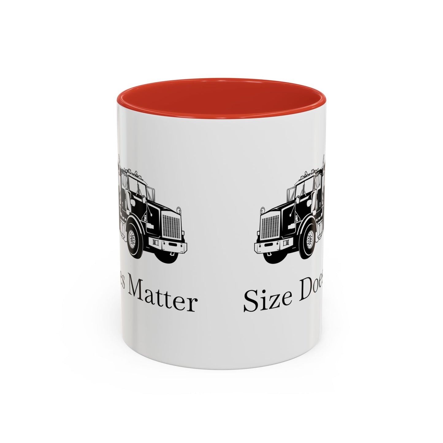 Size Does Matter 2-Tone Coffee Mug
