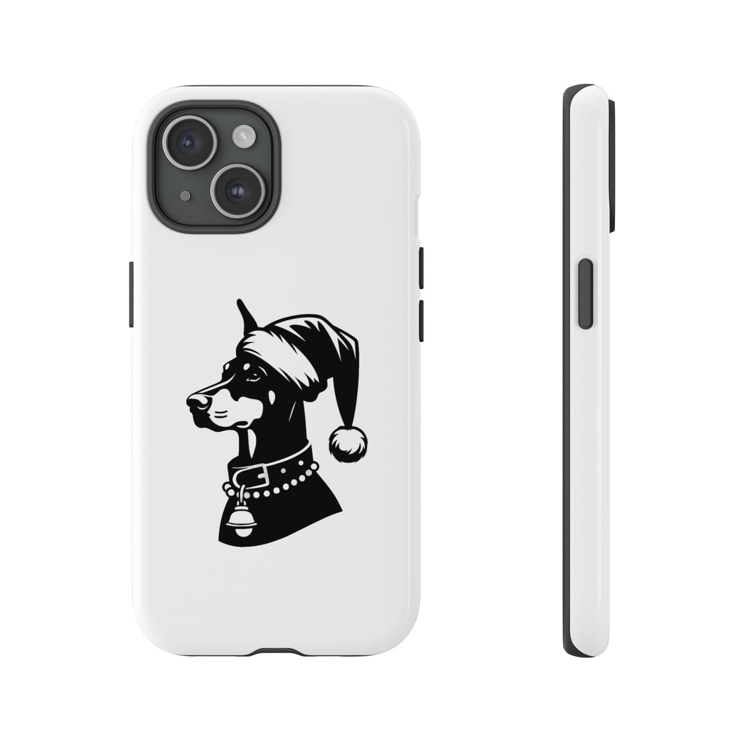 Santa Paws Doberman iPhone Case