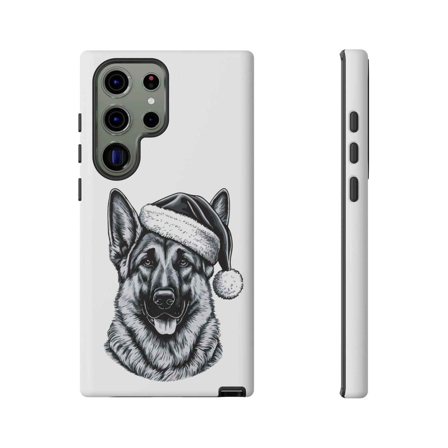 Santa Paws German Shepherd Samsung Case
