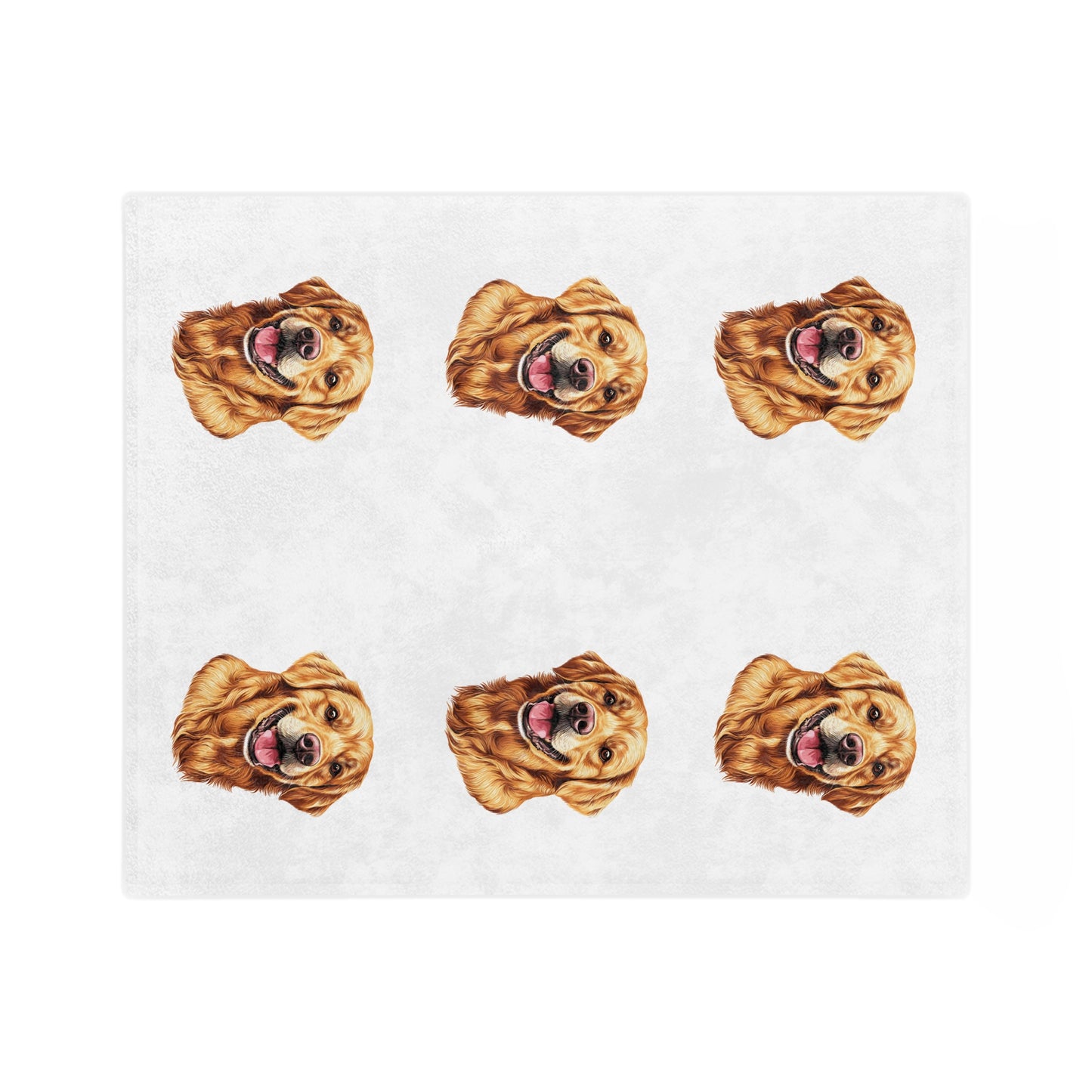 Golden Head Velveteen Microfiber Blanket