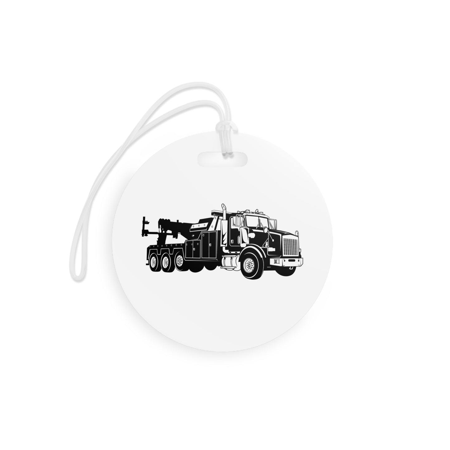 Heavy Tow Truck Luggage Tag