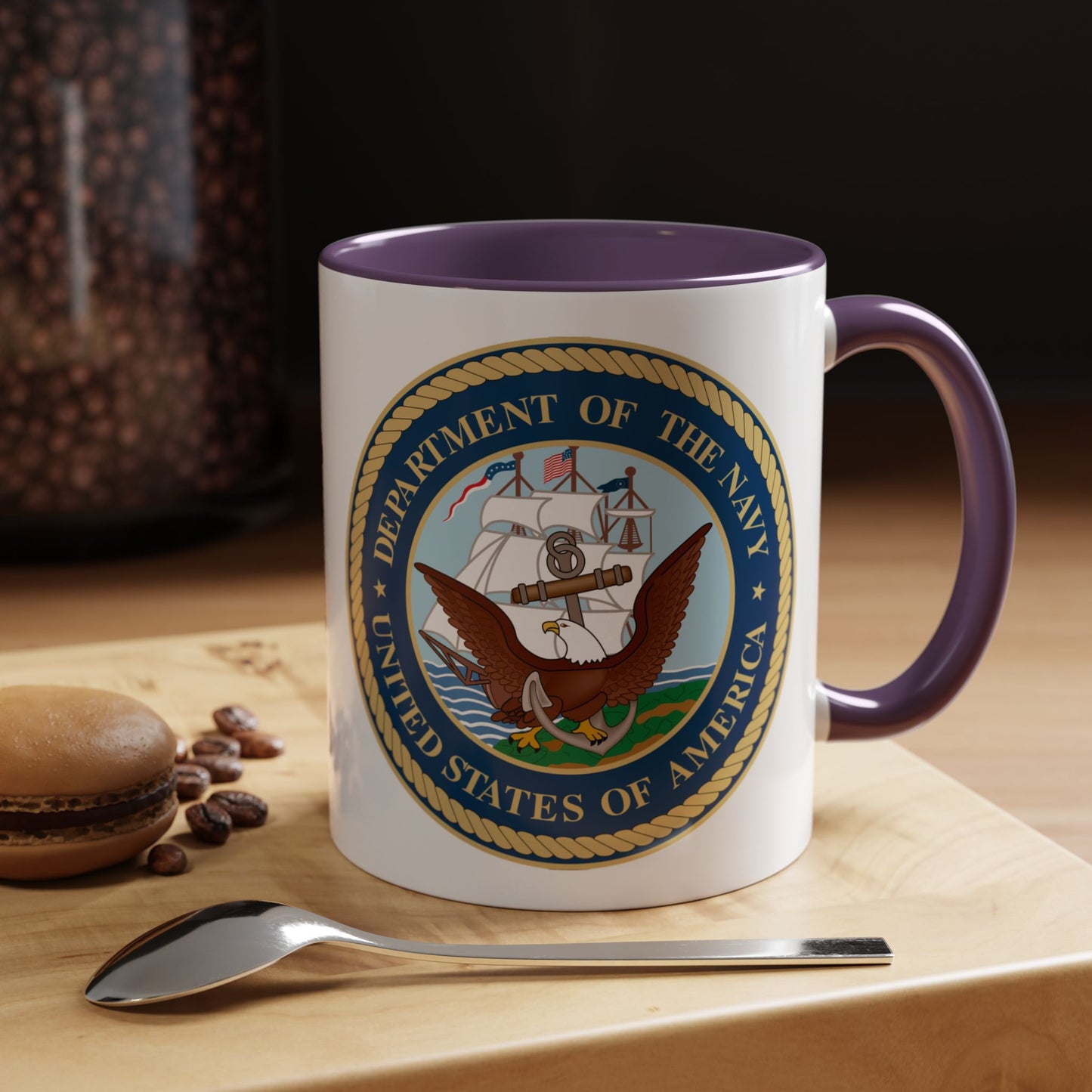US Navy 2-Tone Coffee Mug