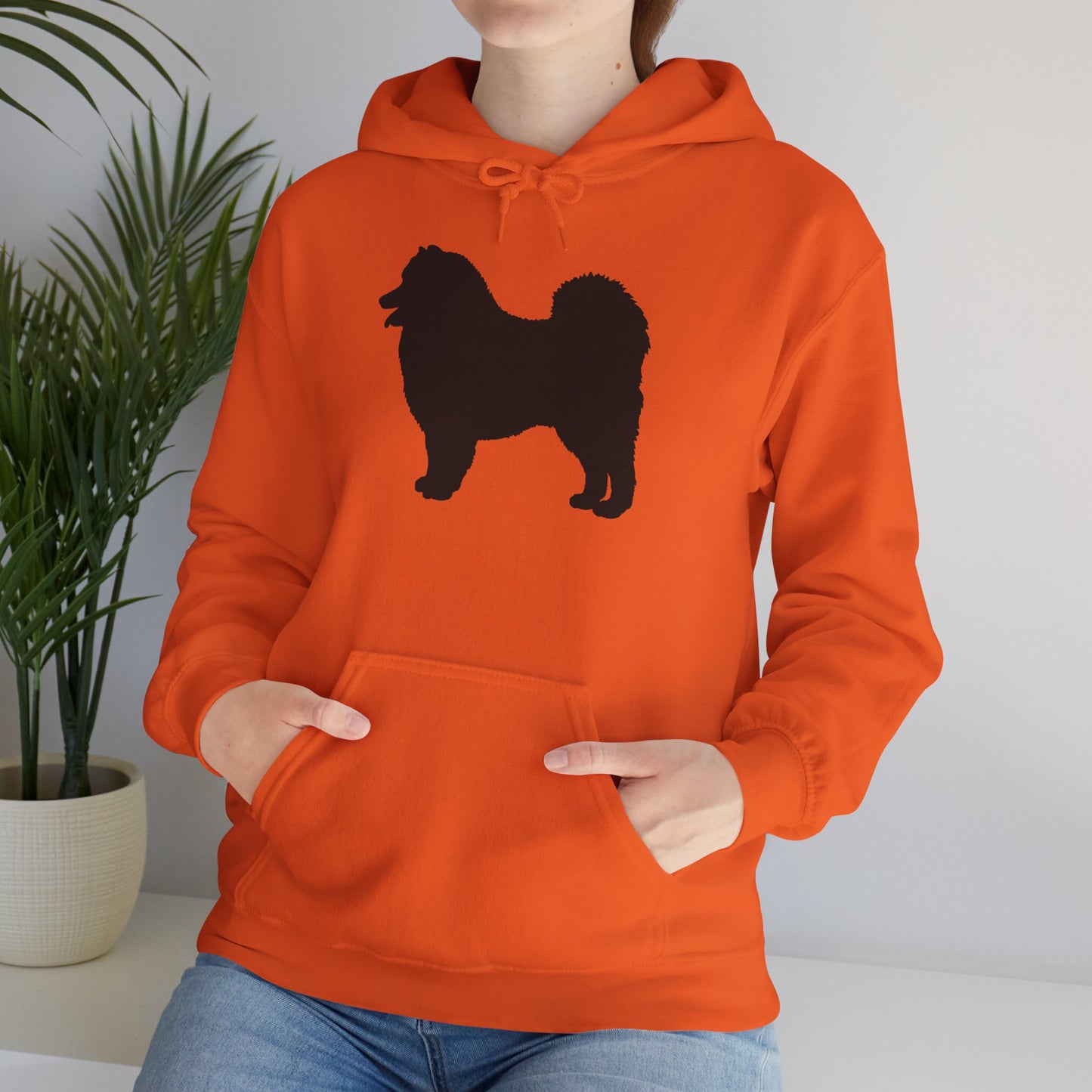 Samoyed Silhouette Unisex Hoodie