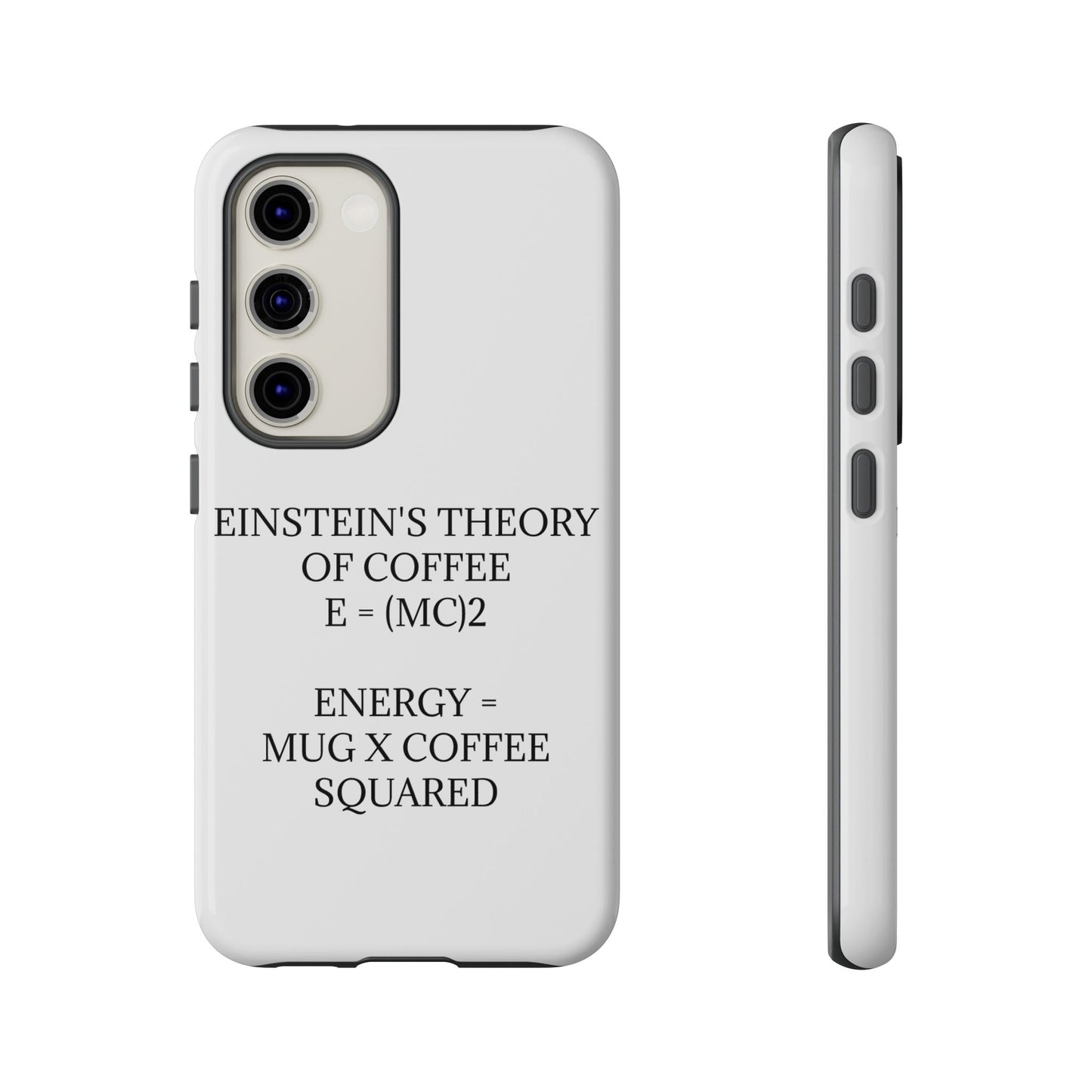 Einstein's Theory Of Coffee Samsung Case