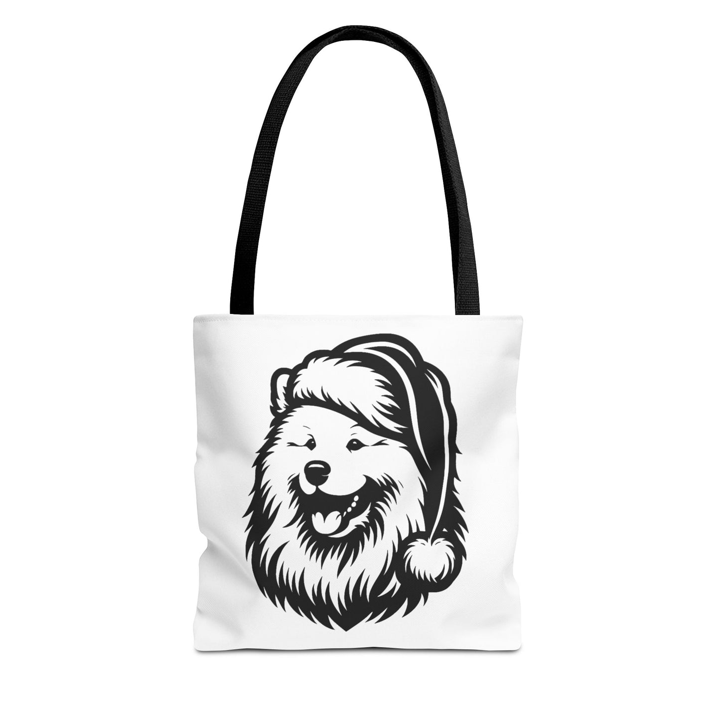 Santa Paws Samoyed Tote Bag