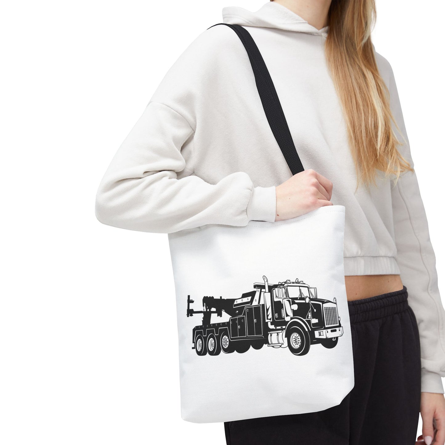 Heavy Tow Truck Tote Bag