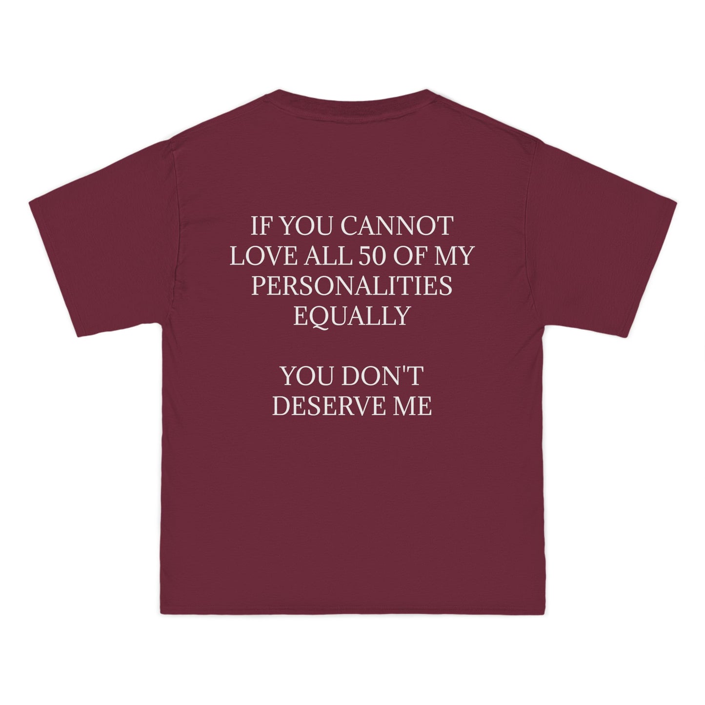 50 Personalities Men's Short-Sleeve Crewneck Tee