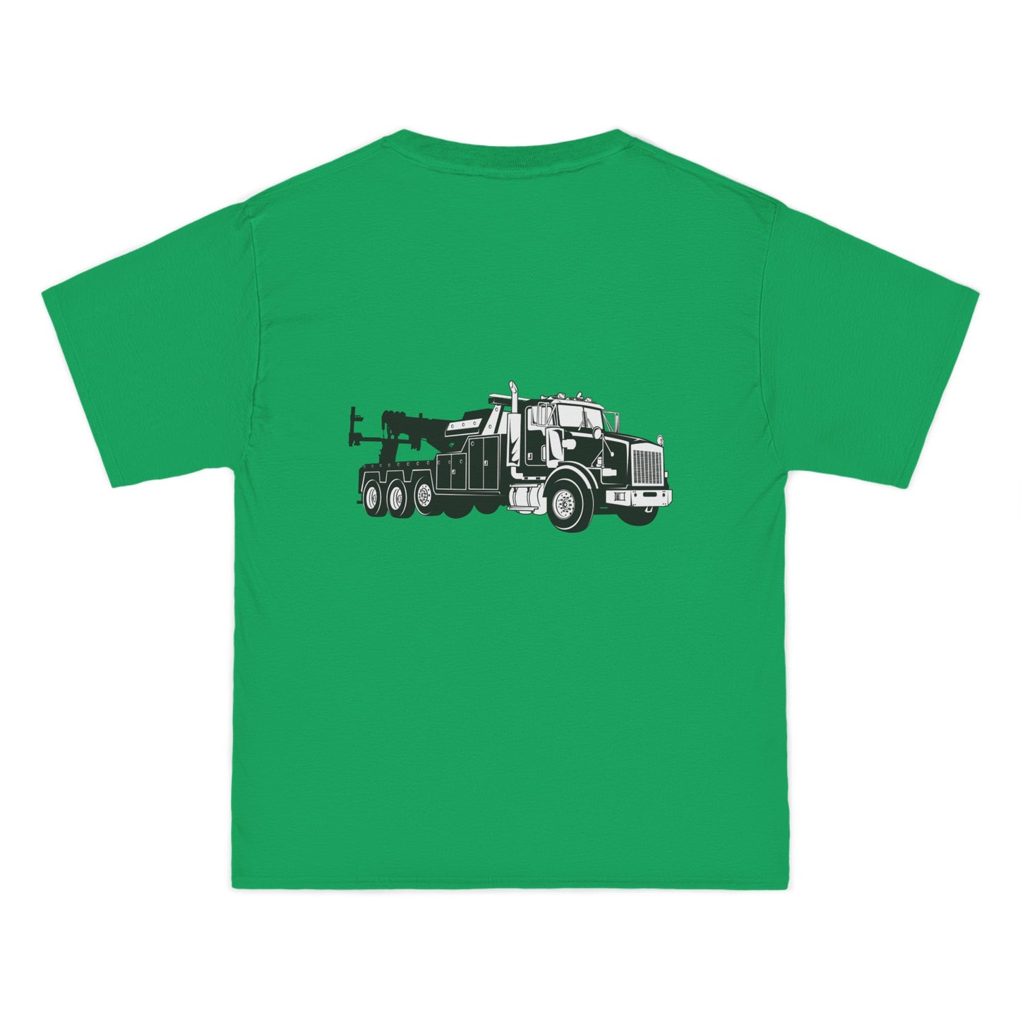 Heavy Tow Truck Men's Short-Sleeve Crewneck Tee