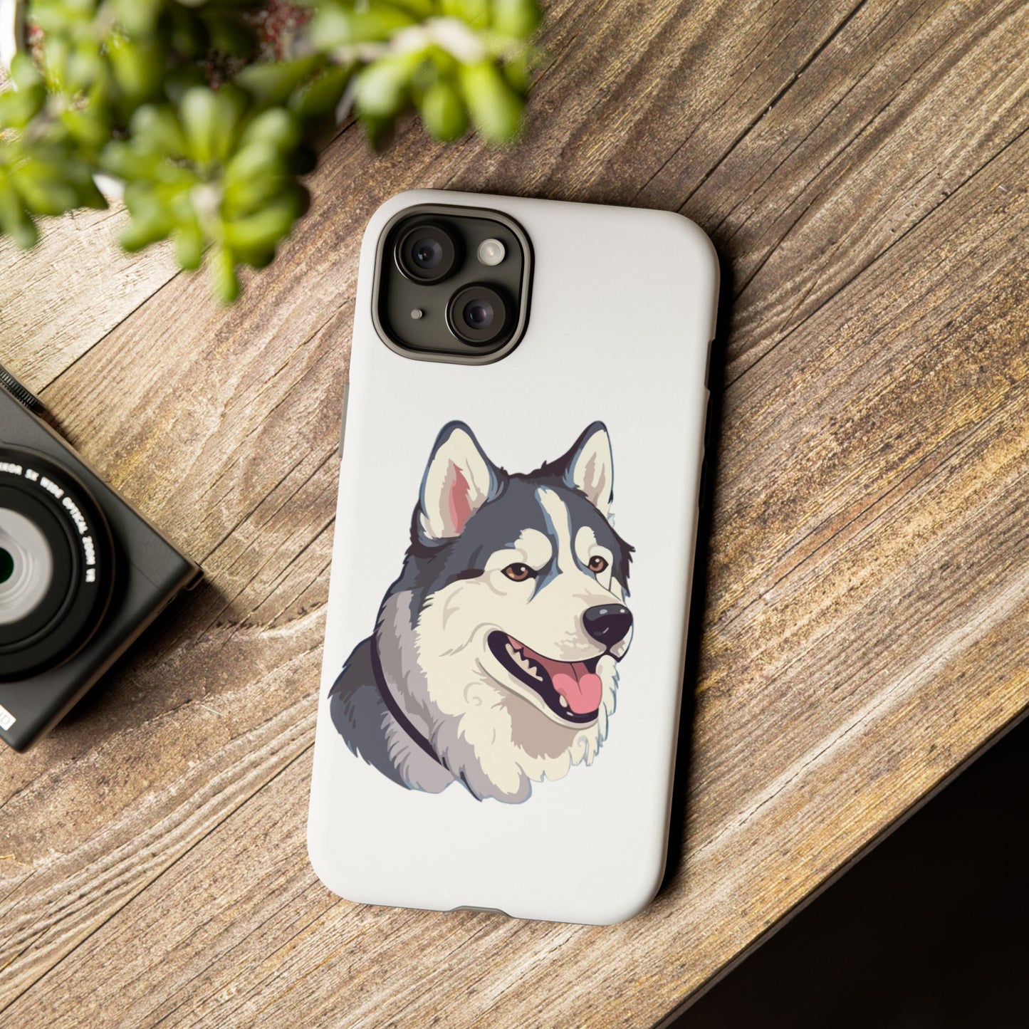 Malamute Head iPhone Case