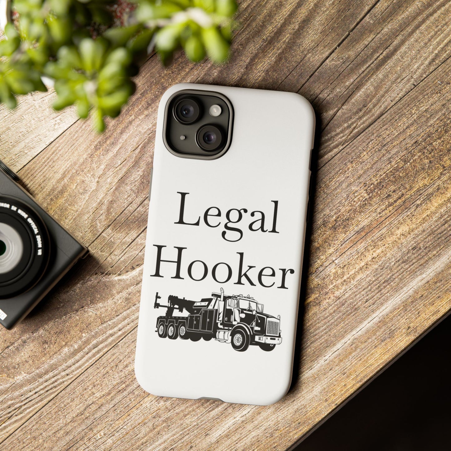 Legal H**ker Heavy Tow Truck iPhone Case