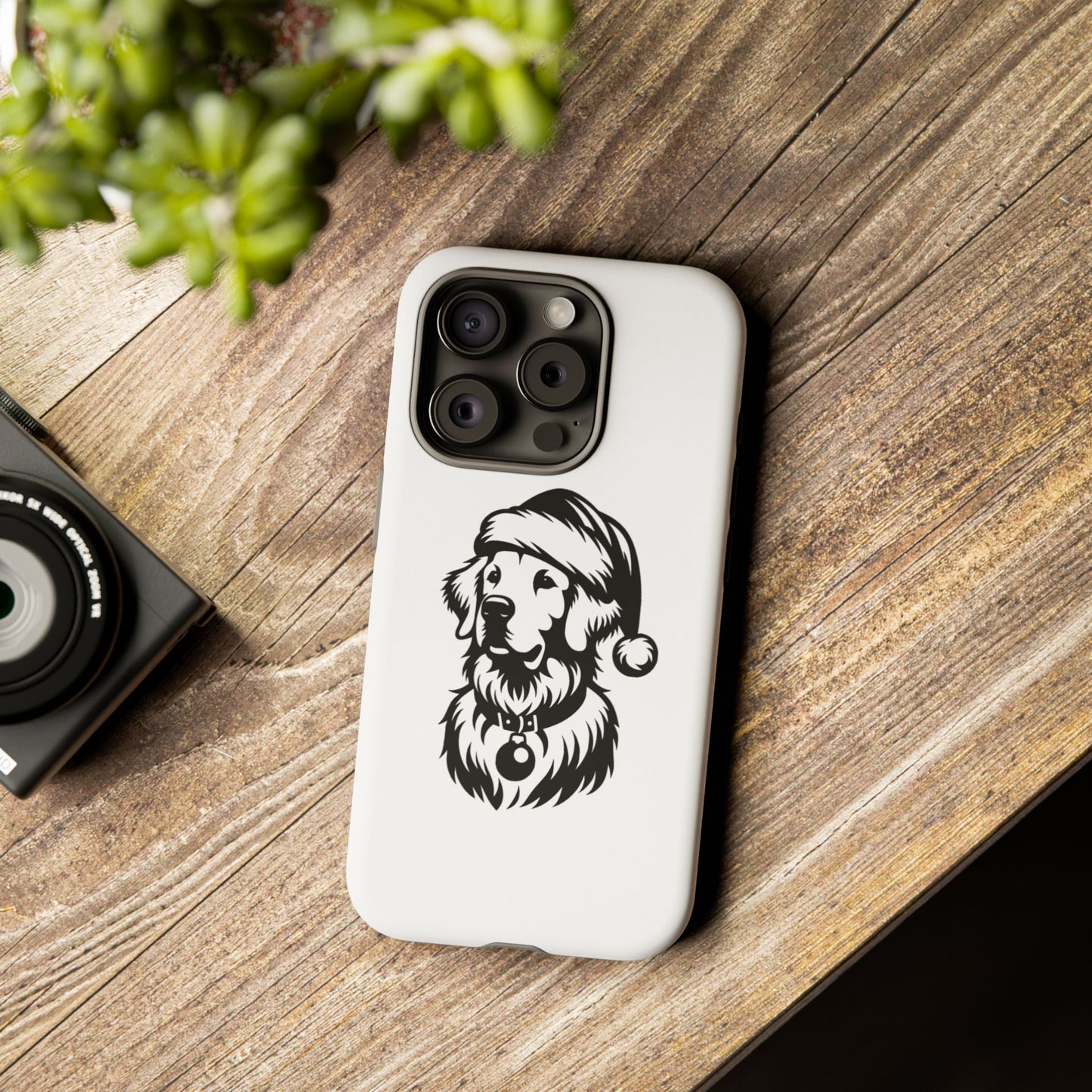 Santa Paws Golden iPhone Case