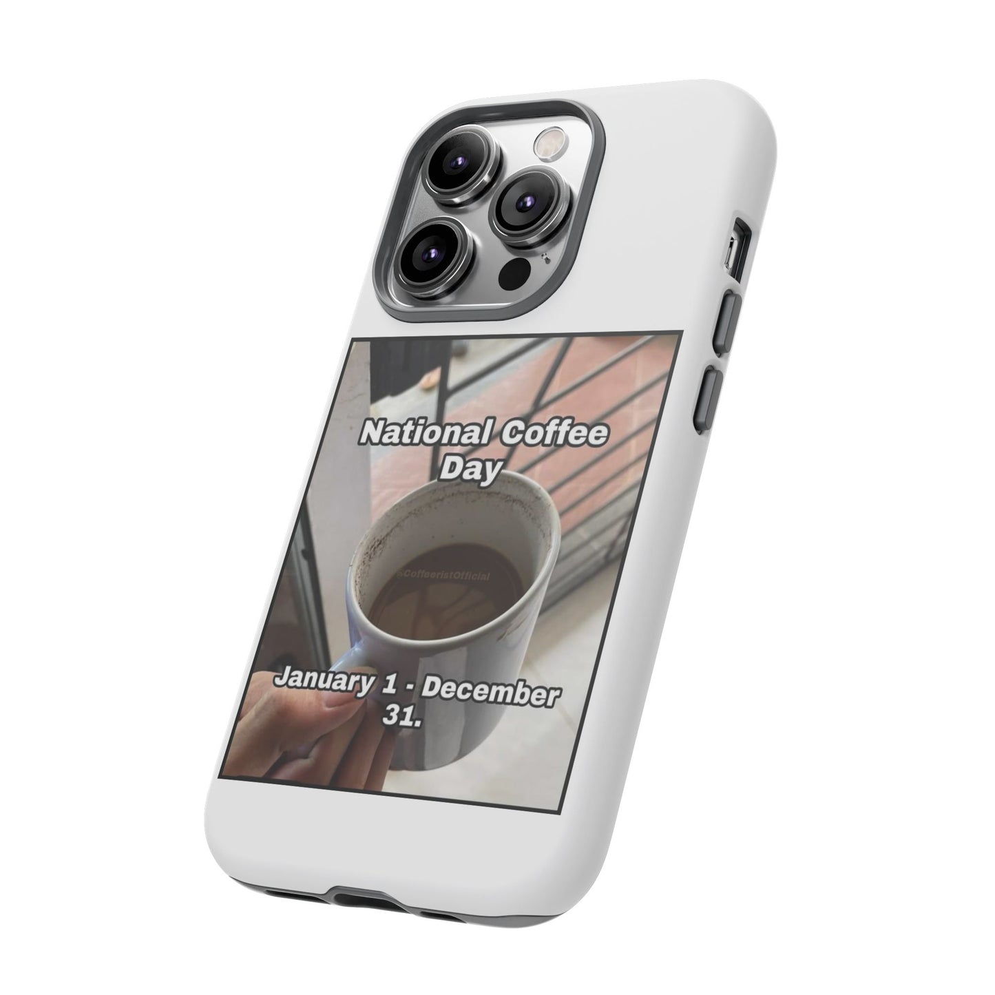 National Coffee Day iPhone Case