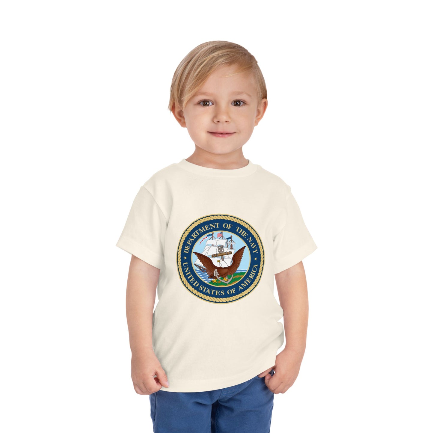 US Navy Toddler Unisex Short Sleeve Crewneck Tee