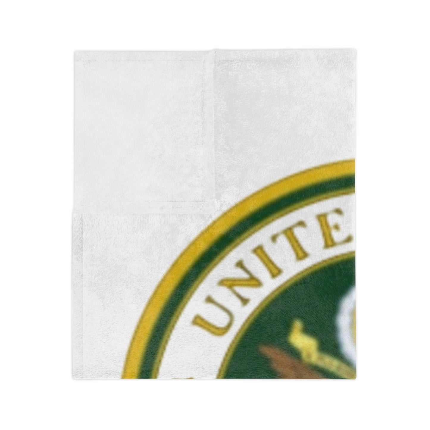 US Army Velveteen Microfiber Blanket