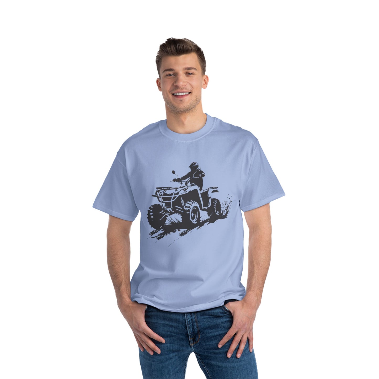 Slingin' Mud Quad Men's Short-Sleeve Crewneck Tee