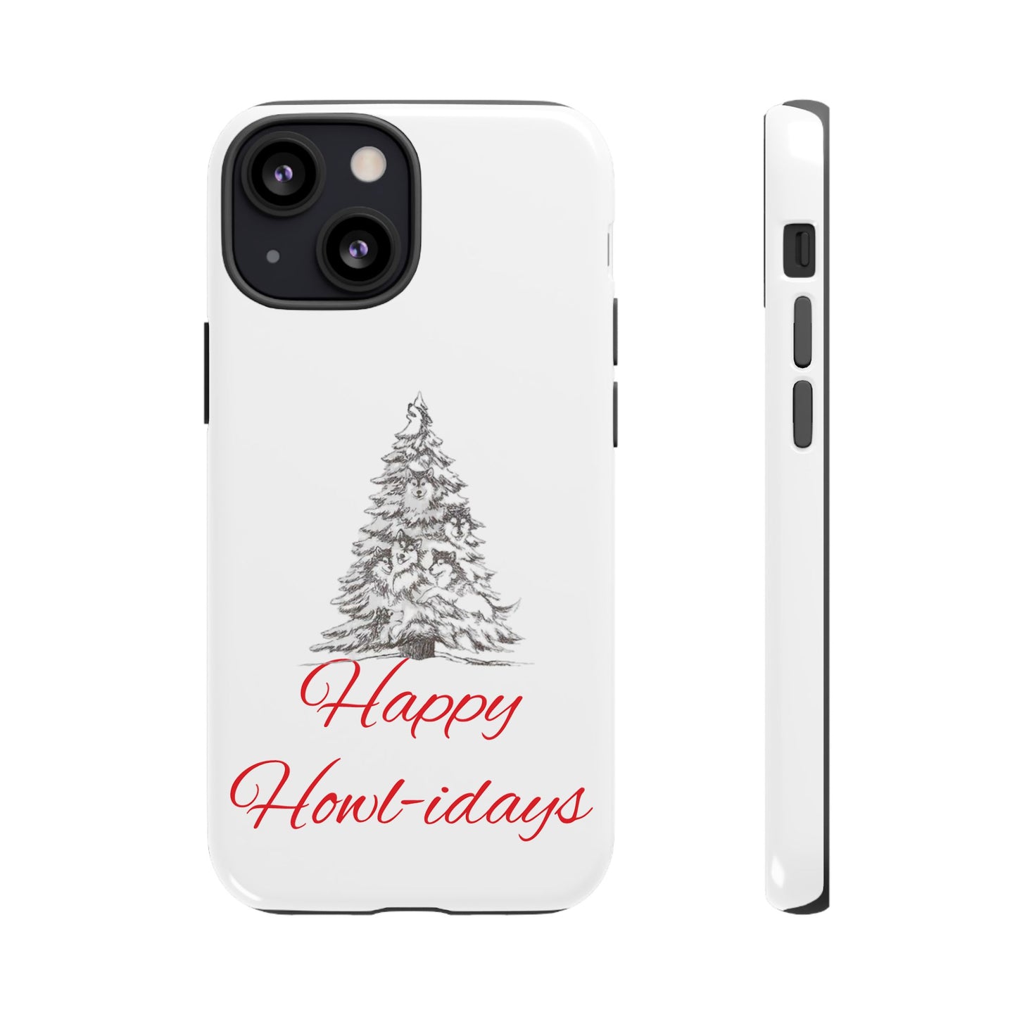 Happy Howl-idays iPhone Case