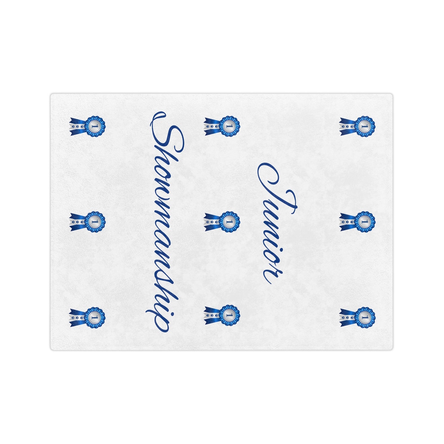 Junior Showmanship Velveteen Microfiber Blanket