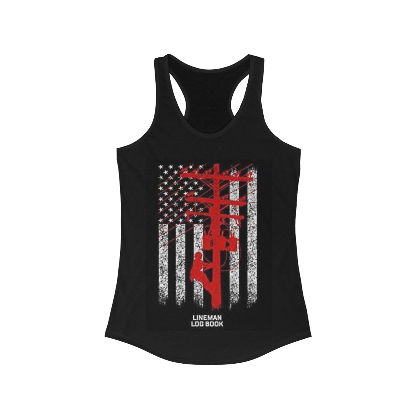 Lineman Women's Racerback Tank