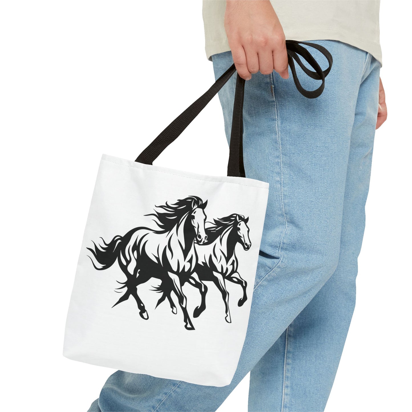 Horsin' Around Tote Bag
