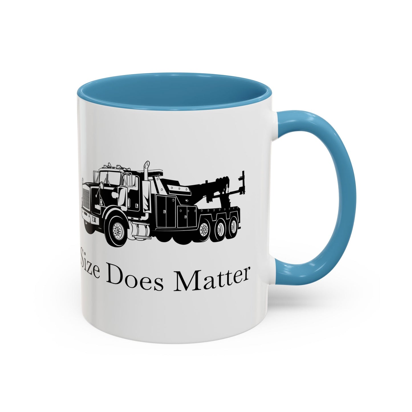 Size Does Matter 2-Tone Coffee Mug