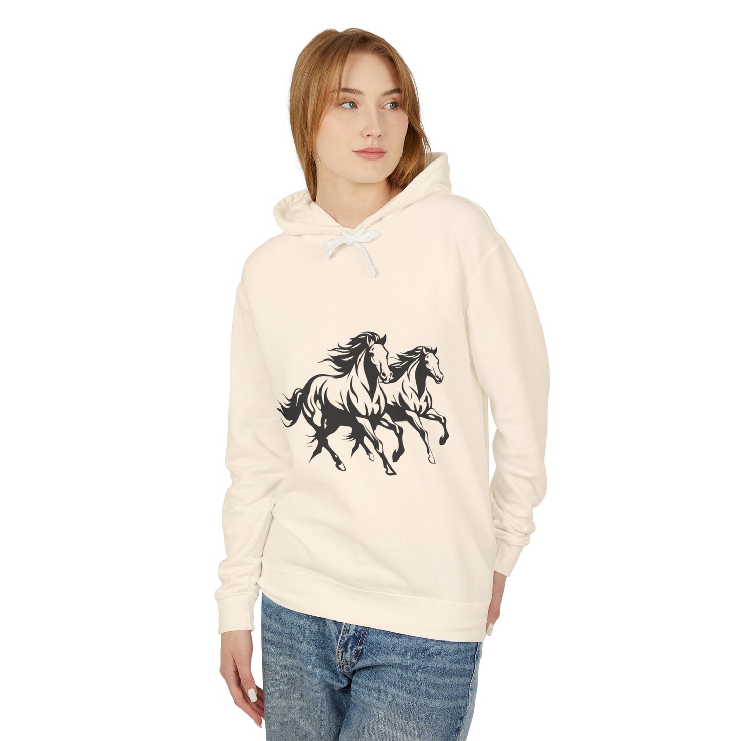Horsin' Around Unisex Lightweight Hoodie
