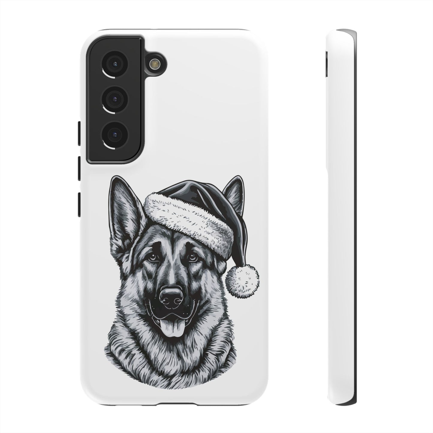 Santa Paws German Shepherd Samsung Case