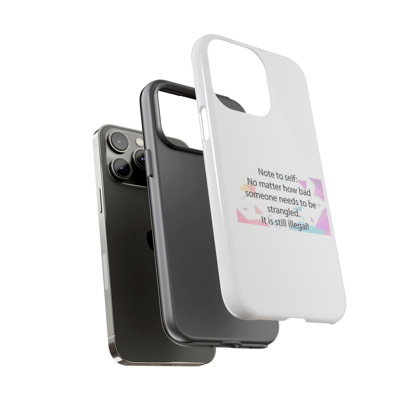 Note To Self iPhone Case