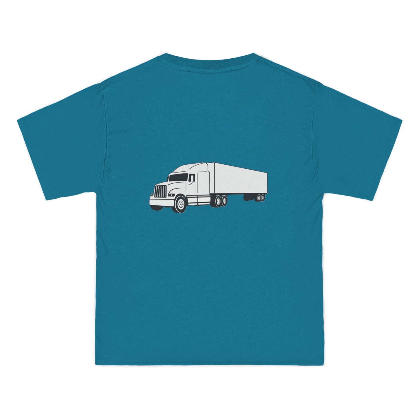 Semi Truck Men's Short-Sleeve Crewneck Tee