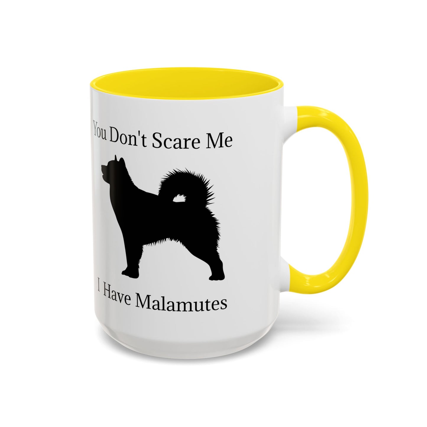 You Don't Scare Me 2-Tone Coffee Mug