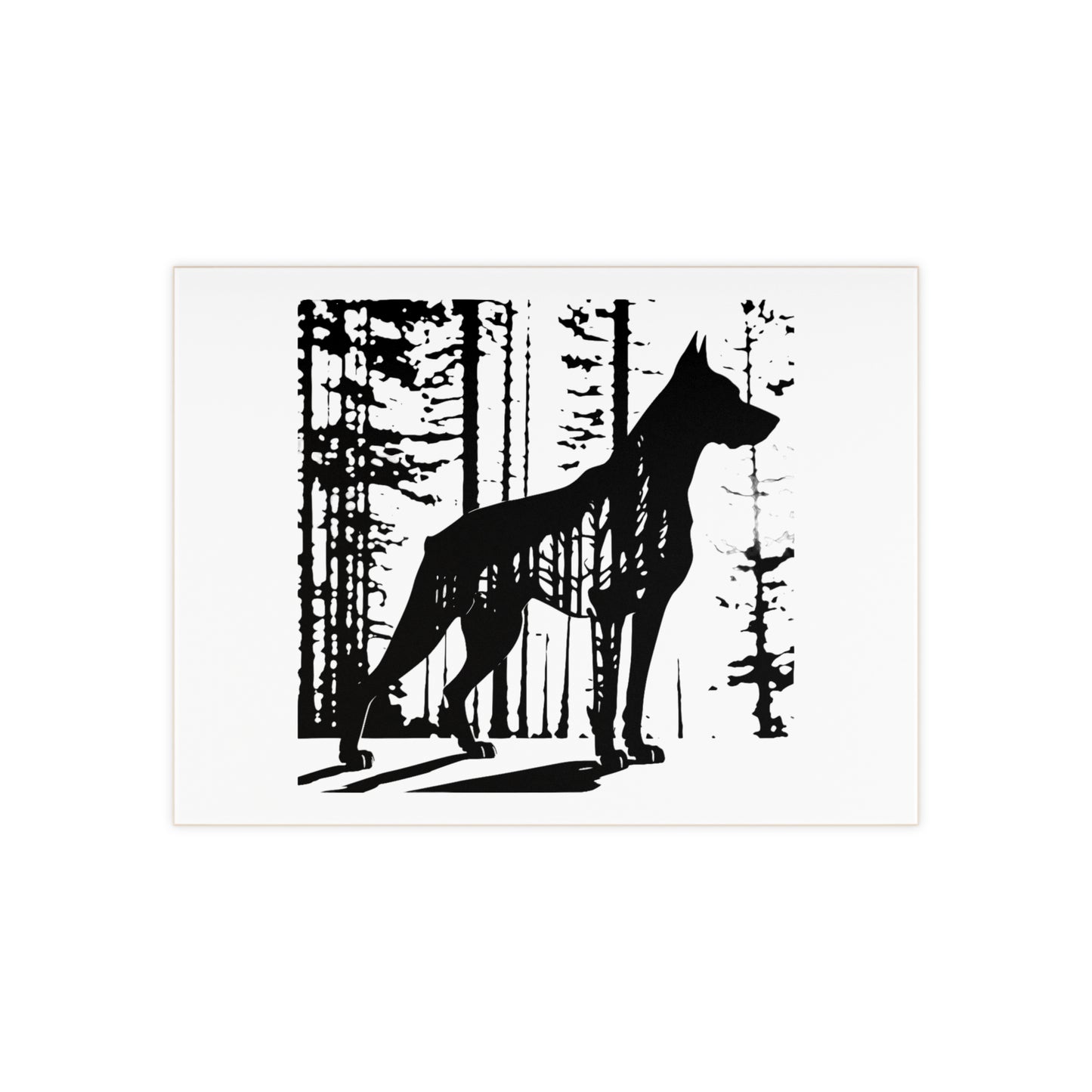 Guardian Of The Forest Ceramic Photo Tile