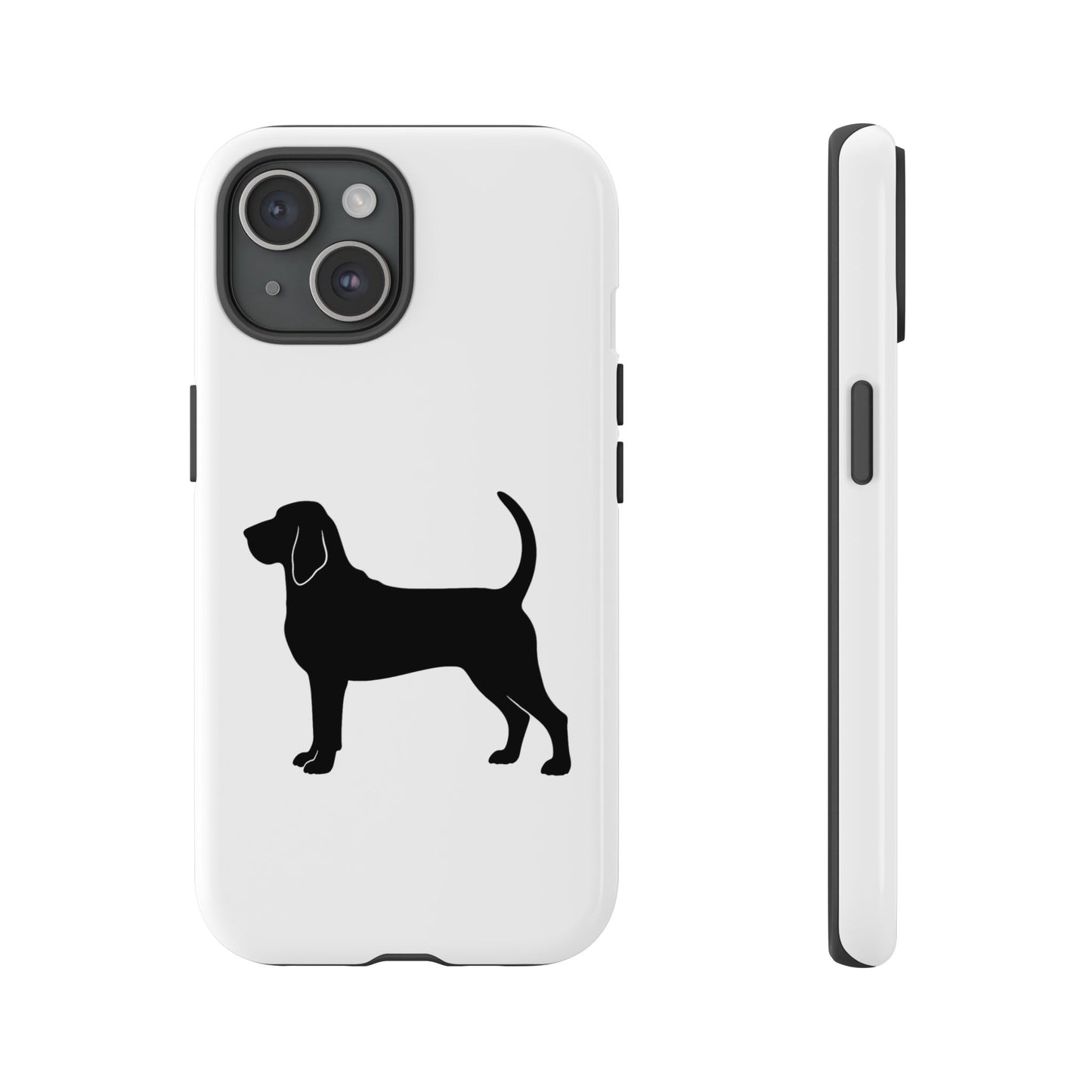 Bloodhound Silhouette iPhone Case