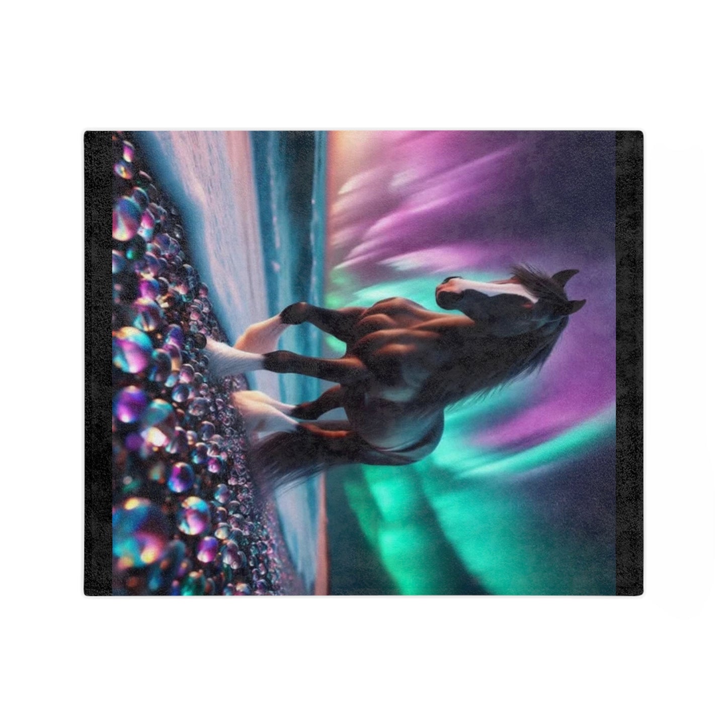 Midnight Magic Velveteen Microfiber Blanket