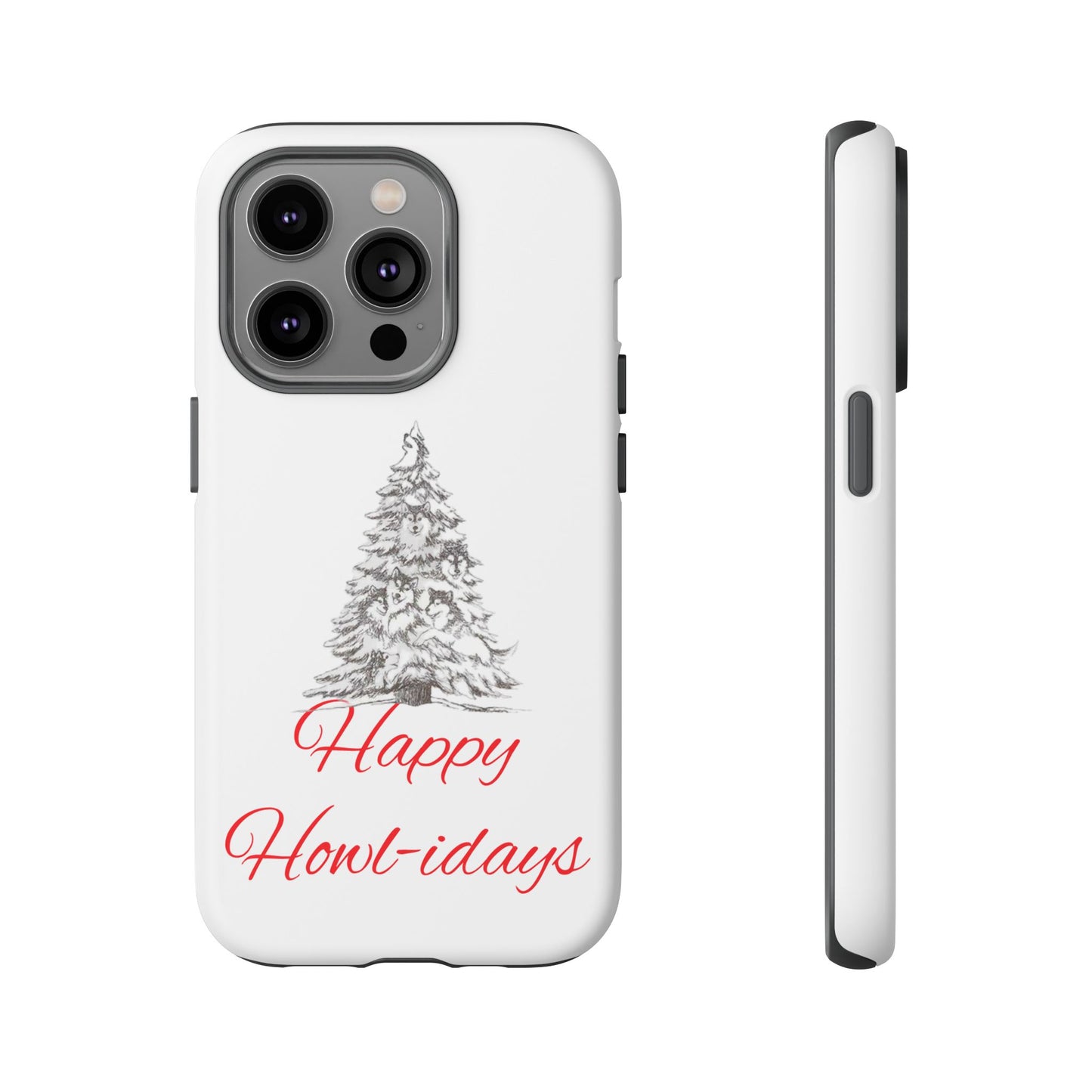 Happy Howl-idays iPhone Case