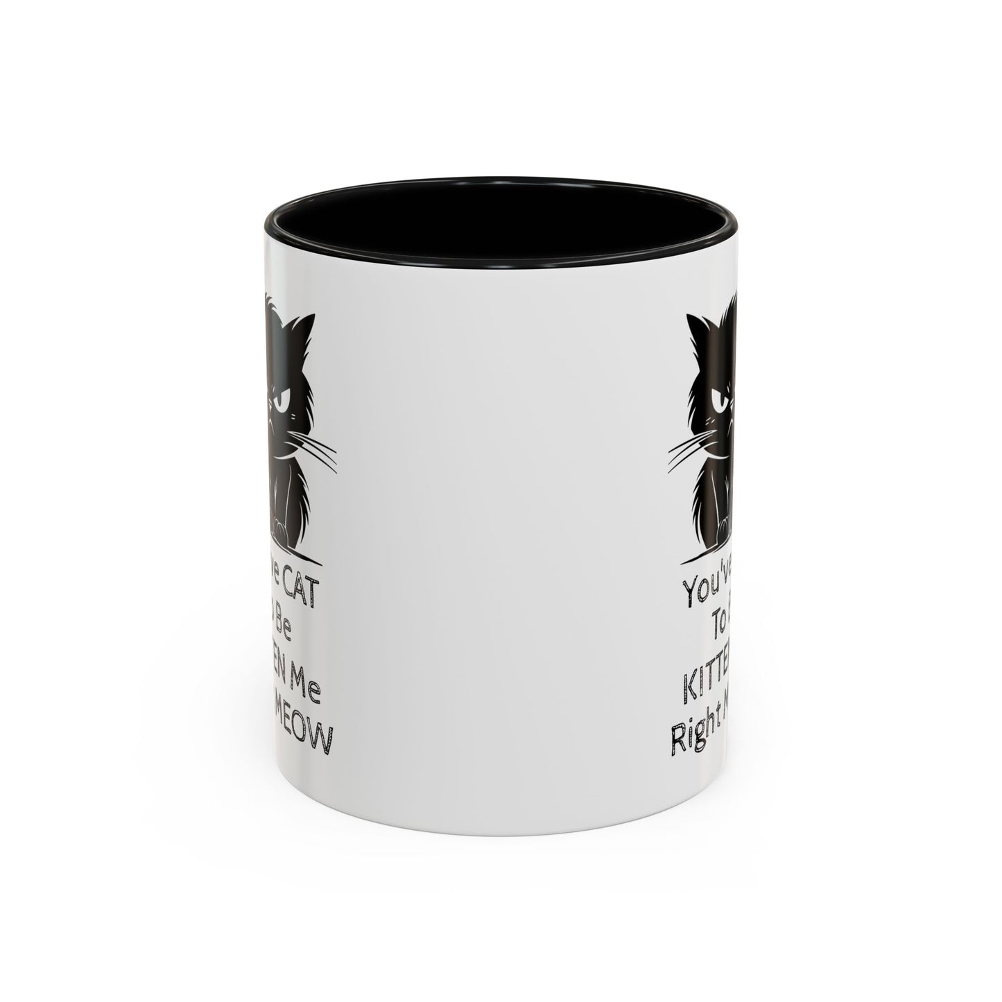 Kitten Me 2-Tone Coffee Mug