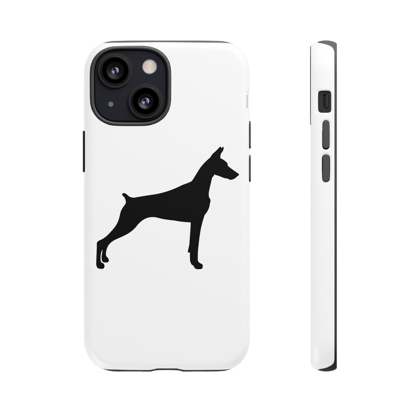 Doberman Silhouette iPhone Case
