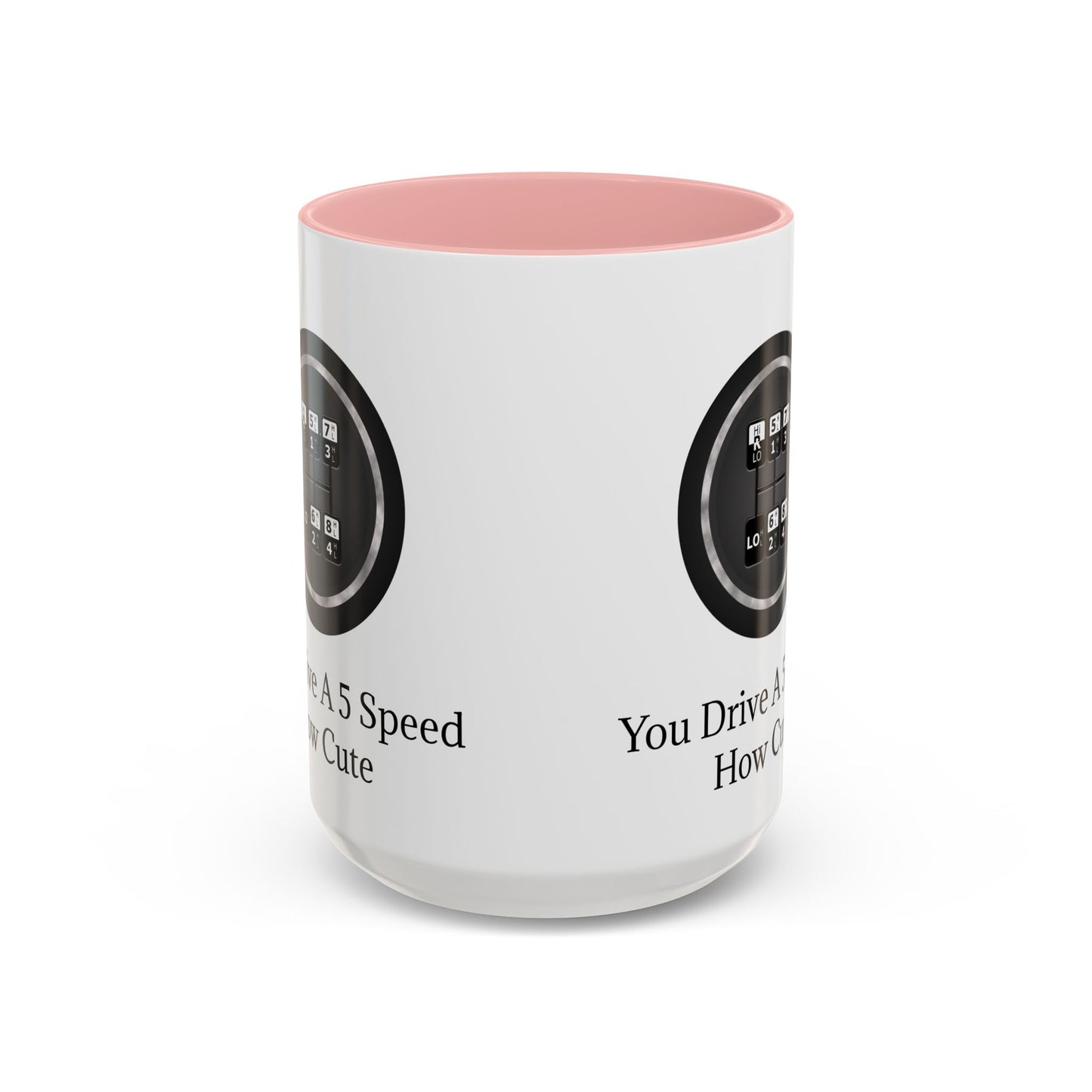 5 Speed How Cute 2-Tone Coffee Mug