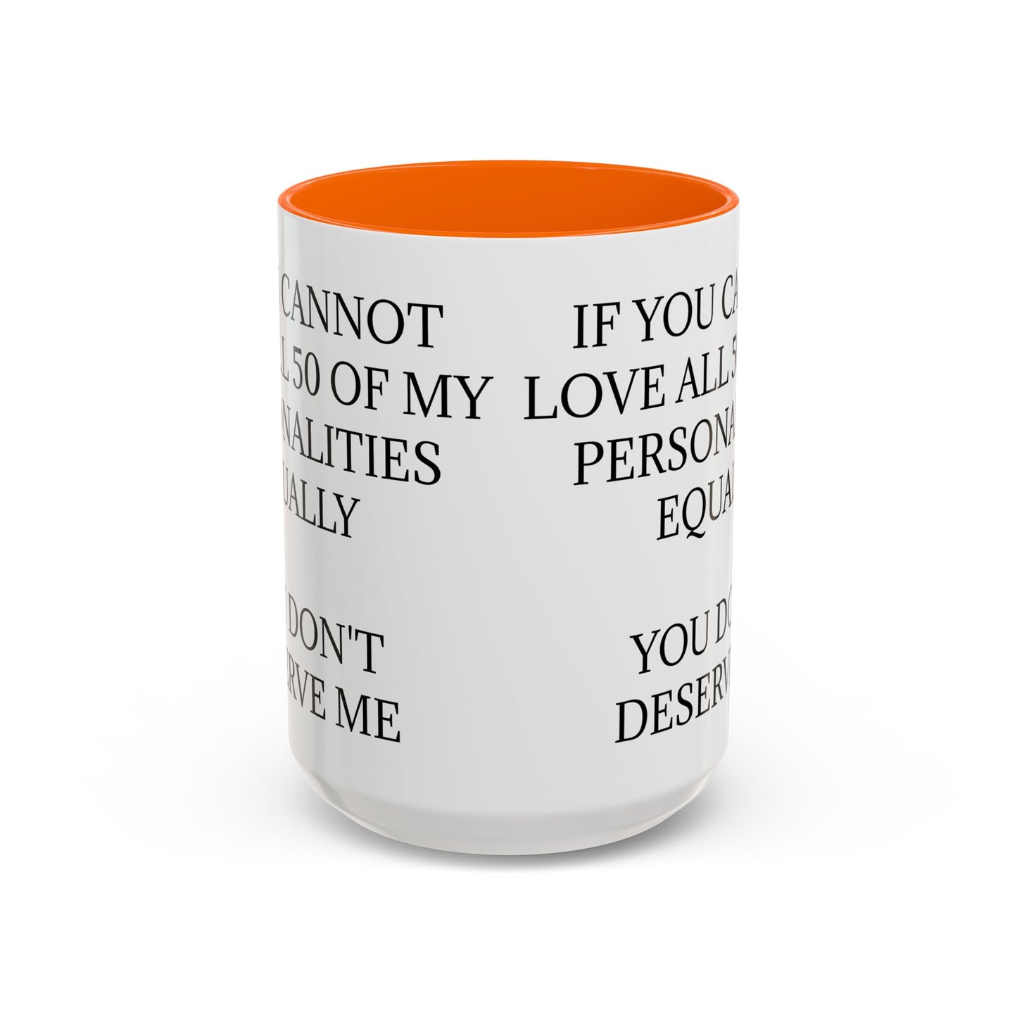 50 Personalities 2-Tone Coffee Mug