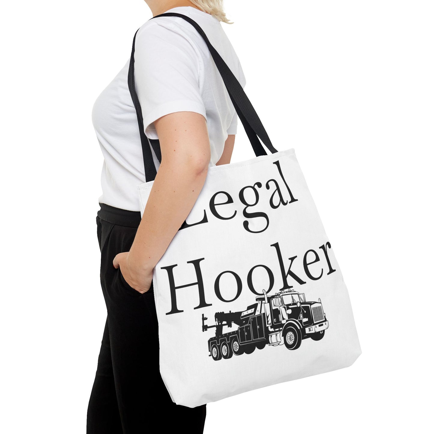 Legal H**ker Heavy Tow Truck Tote Bag