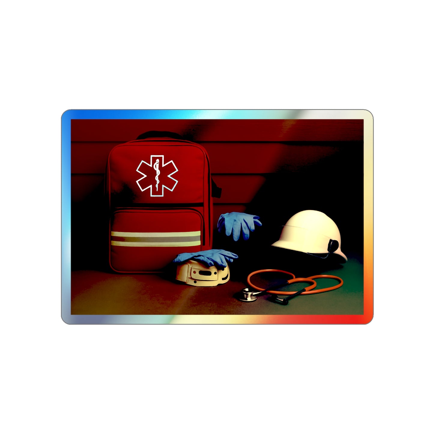 EMS Appreciation Holographic Sticker
