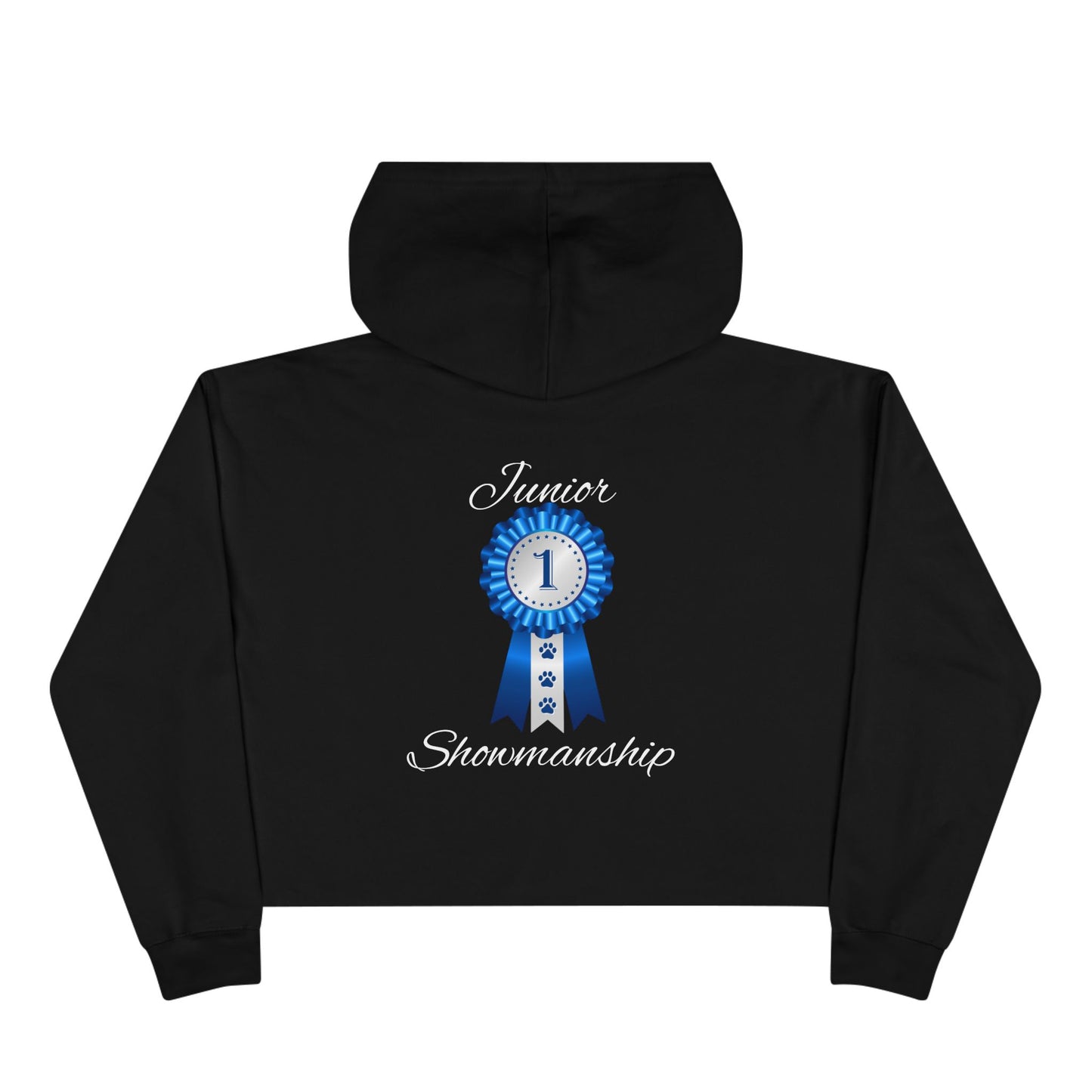 Junior Showmanship Women's Crop Hoodie