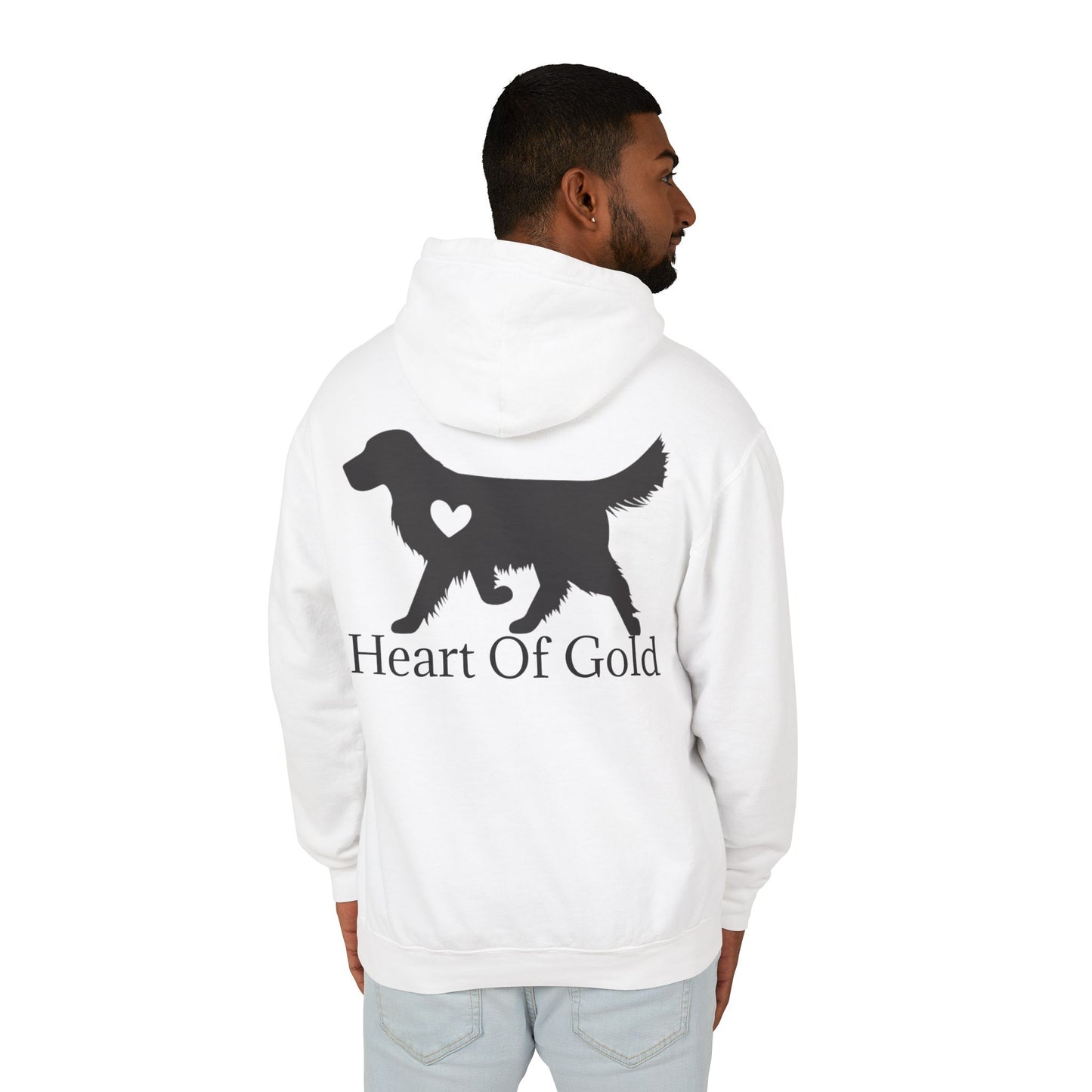 Heart Of Gold Unisex Lightweight Hoodie