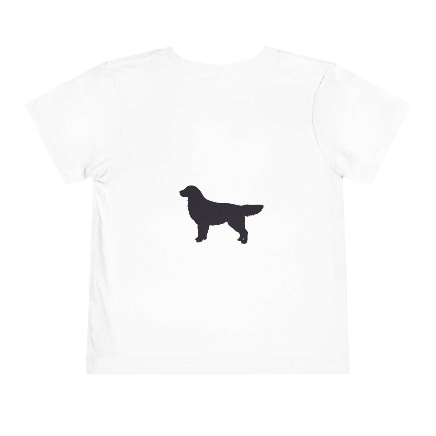 Golden Silhouette Toddler Unisex Short Sleeve Crewneck Tee