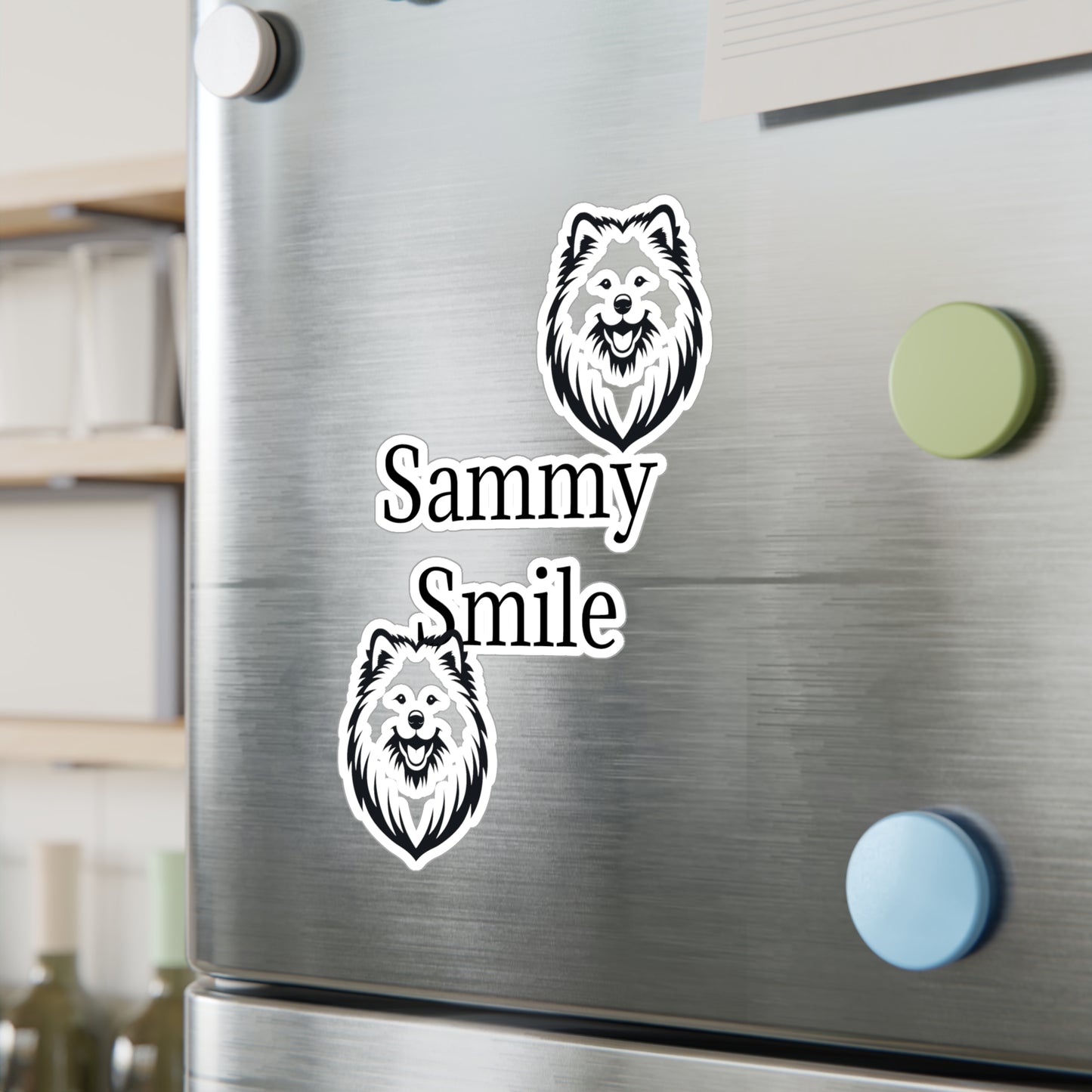 Sammy Smile Vinyl Decal