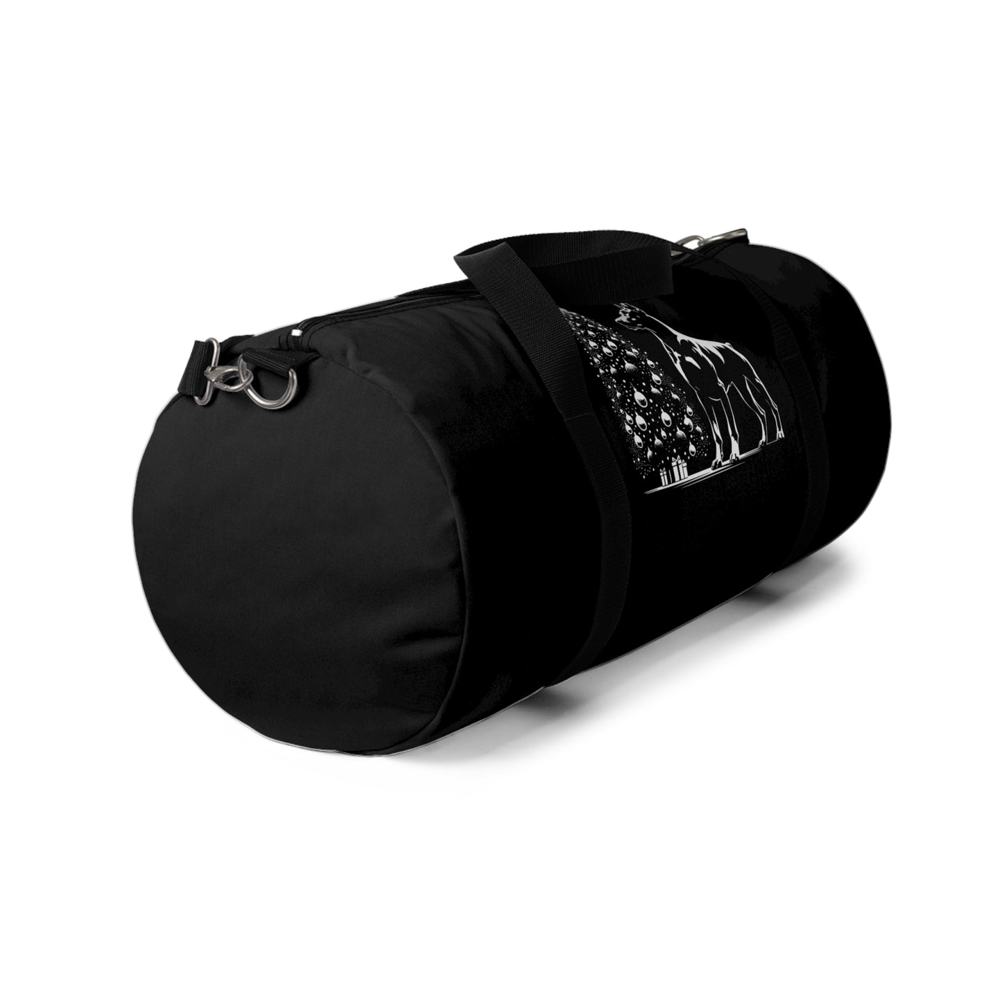 Doberman Christmas Tree Duffel Bag