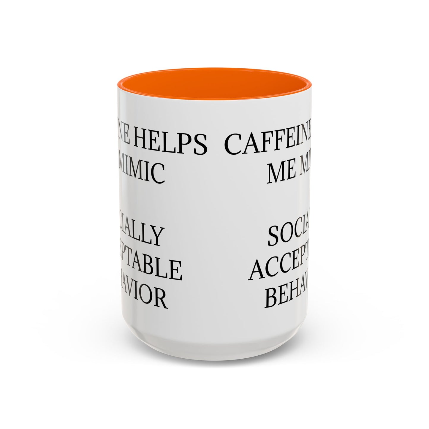 Socially Acceptable 2-Tone Coffee Mug