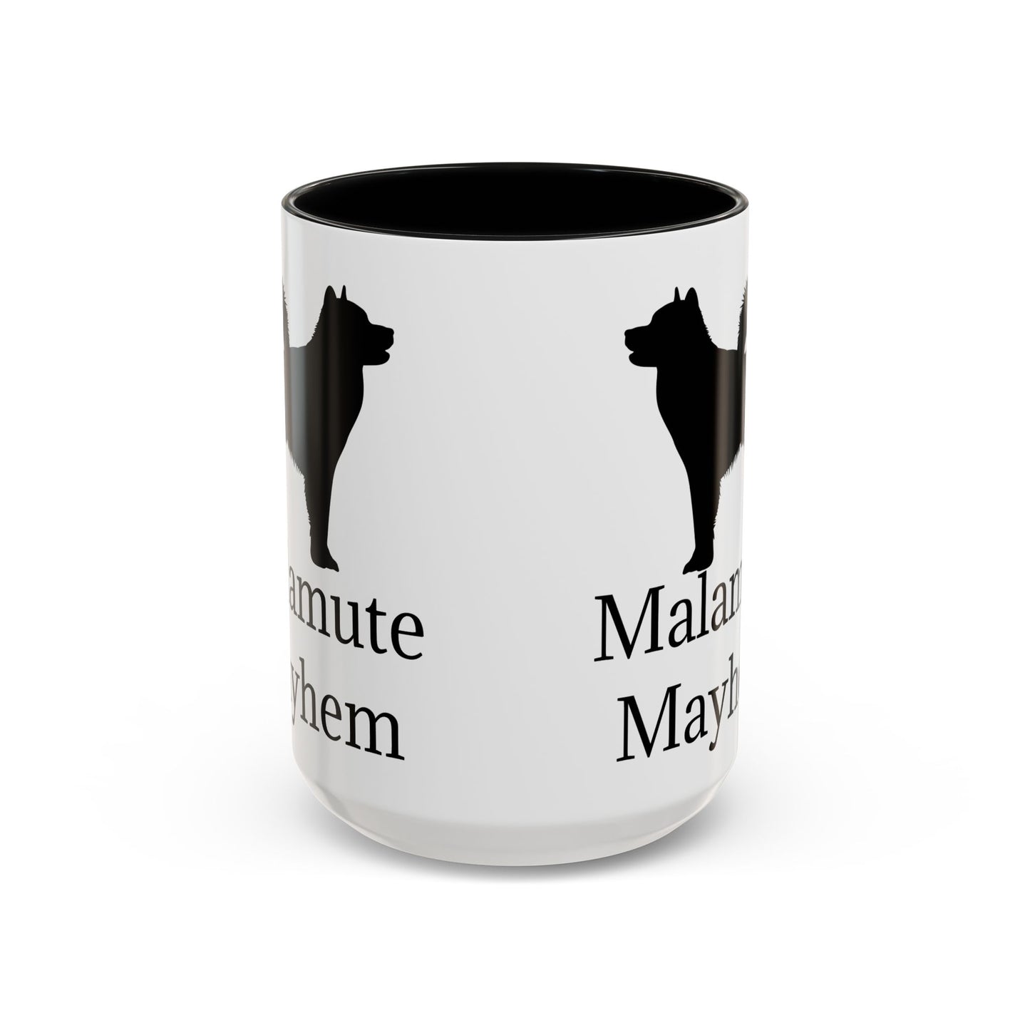 Malamute Mayhem 2-Tone Coffee Mug