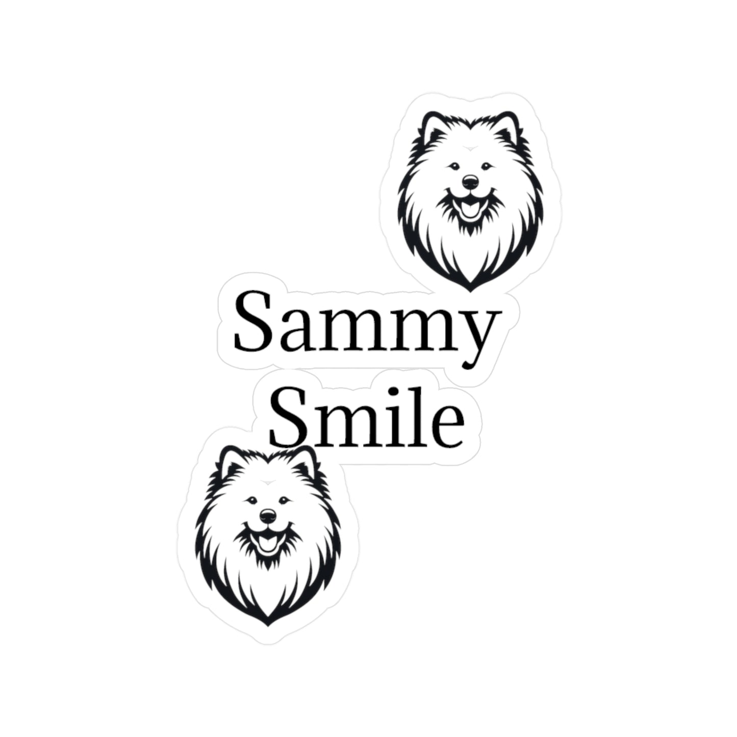 Sammy Smile Vinyl Decal