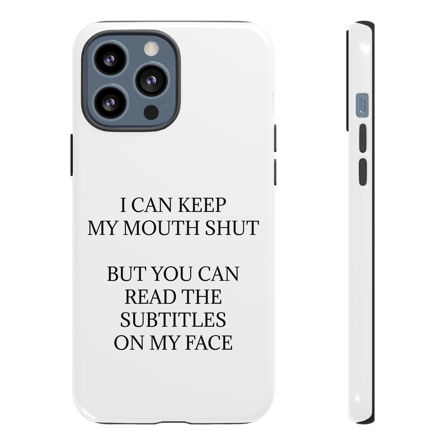 Subtitles iPhone Case
